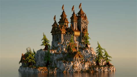 Minecraft Blueprints Castle