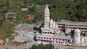 4k Aerial View Of Jatoli Shiv Parvati Temple In Himachal Pradesh India Drone Shot Of Asias ...