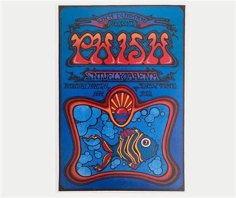 Phish Concert Poster / 1994 / Rare-reprint | Etsy