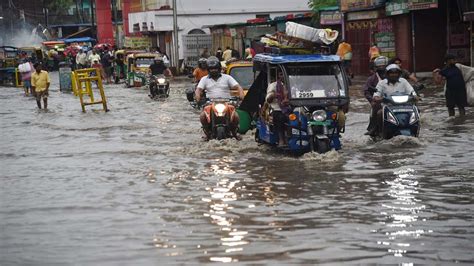 Bihar rains Severe waterlogging in parts of Patna after overnight ...