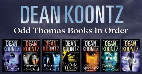 Dean Koontz Odd Thomas Books In Order - ReignOfReads