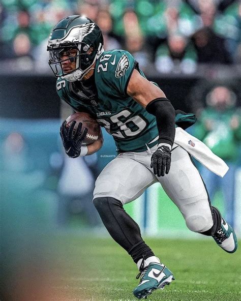 Saquon Barkley in Eagles gear. 🦅 (Edited by: @jdnarts) 🎨 💚 : r/eagles