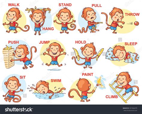 Verb cartoon 577 รายการ ภาพ ภาพสต็อกและเวกเตอร์ | Shutterstock