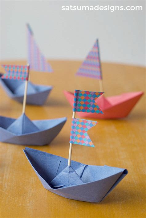 Origami ideas: Origami How To Fold A Paper Boat