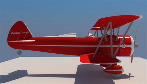 Praise for the Wicked: Stearman Biplane model