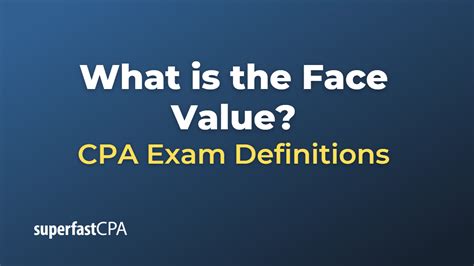 What is the Face Value?