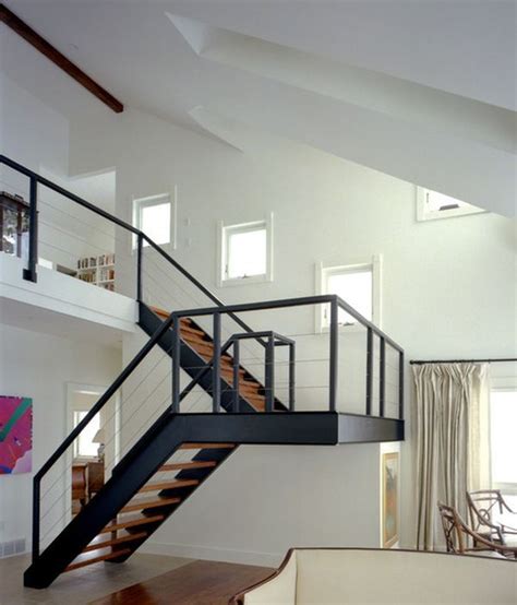 Industrial Staircase | Staircase design, Modern staircase, Interior stairs