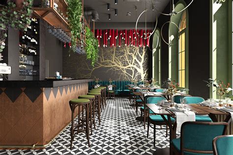 Restaurant "Sevilla" on Behance