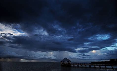 Rainy Day in Apalachicola Florida