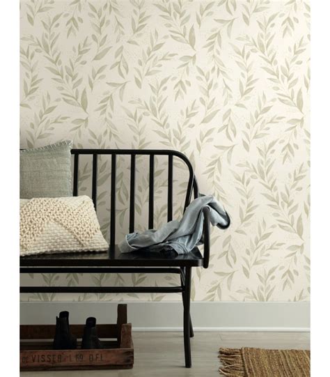 PSW1158RL - Magnolia Home by Joanna Gaines Peel and Stick Wallpaper-Olive Branch