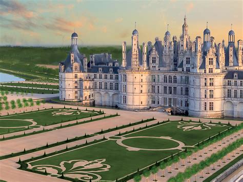 Explorez les moindres recoins du château de Chambord et ses jardins à la française - Royal ...