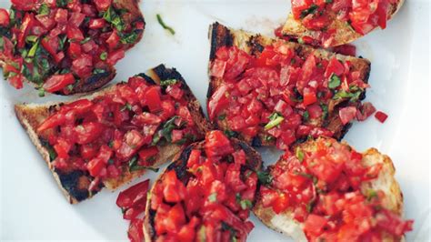 Tomato Crostini Recipe | Bon Appétit