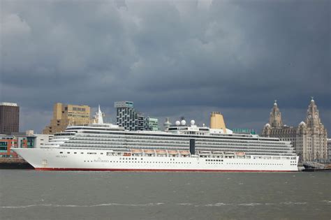 Cruise Ship "ARCADIA" at Liverpool last month