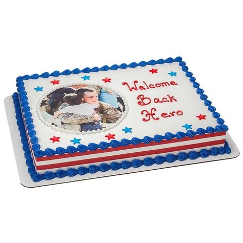 PhotoCake® Welcome Home Hero Cake Design | DecoPac