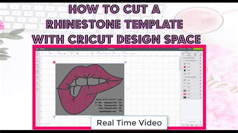 How To Make A Rhinestone Template With Cricut Design Space