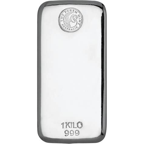 Kilo 32.15 oz. The Perth Mint Silver Bar .999 Fine [SILVER-Bar-Kilo-PERTH] - Liberty Coin
