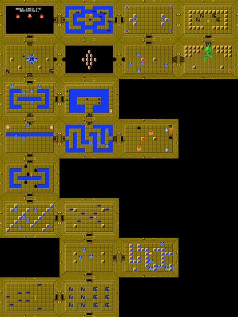 The Legend of Zelda Dungeon Maps - Zelda Central