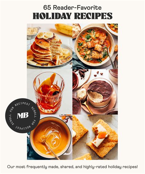 65 Reader-Favorite Holiday Recipes - Minimalist Baker