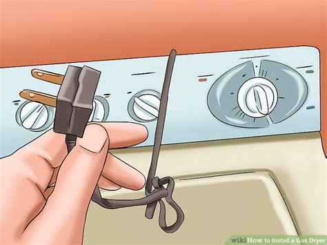 How to Install a Gas Dryer (with Pictures) - wikiHow