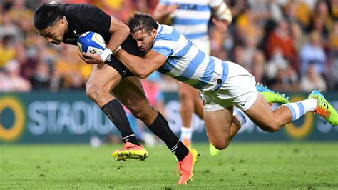 Rugby Championship: All Blacks bounce back with easy win over Argentina ...