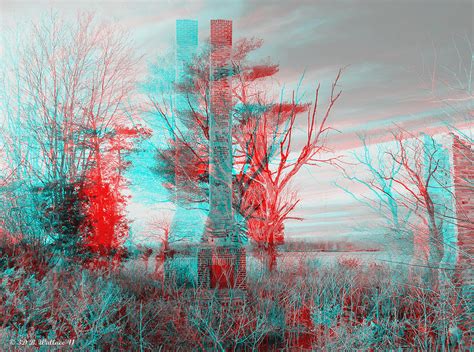 Dark Days - Use Red-cyan 3d Glasses Photograph by Brian Wallace