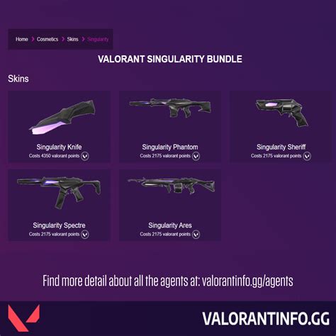 Valorantinfo - 🚨 The singularity bundle will be available...