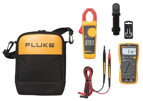 FLUKE Digital Multimeter, Clamp On Kit - 46N342|FLUKE-117/323 - Grainger