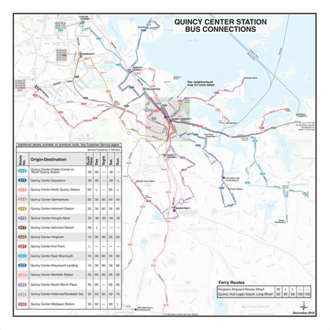 Prints: MBTA Station Bus Connection Maps – Tagged "Quincy Center" – MBTAgifts