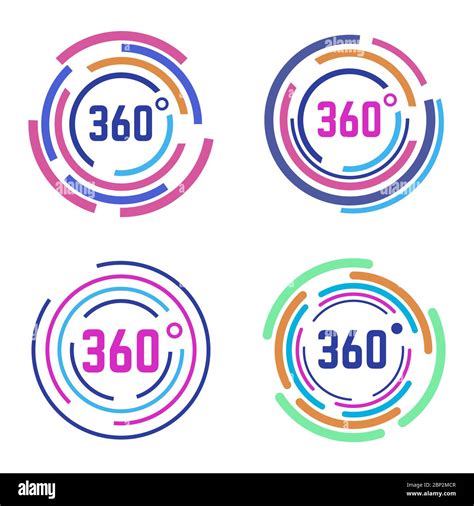 360 degree views of Stock Vector Images - Alamy