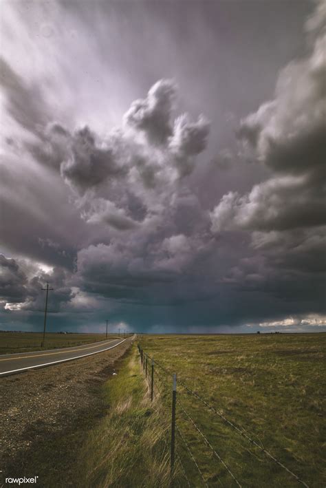 Cloudy sky in the countryside | free image by rawpixel.com / casey ...