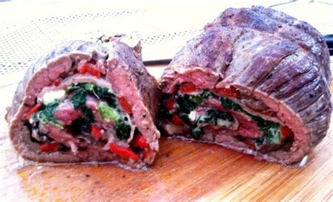 Stuffed Flank Steak Recipe - Primally Inspired