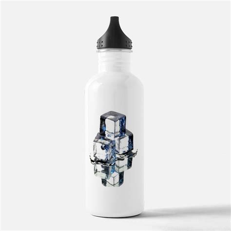 Ice Cubes Water Bottles | Ice Cubes Reusable Sports Bottles