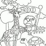 Gambar 20 Free Printable Zoo Coloring Pages Everfreecoloring Preschool Print 28184 di Rebanas ...