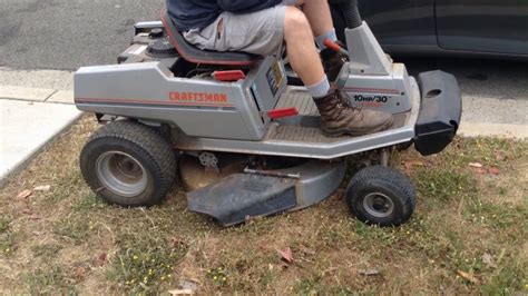 Craftsman Rear Engine Riding Lawn Mower