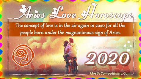 Aries Love Horoscope 2020 - Love & Relationship Predictions