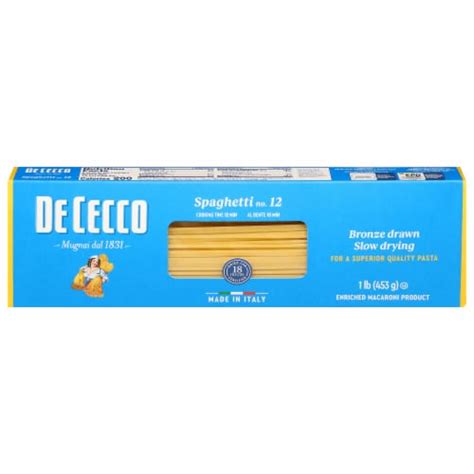 De Cecco No. 12 Spaghetti, 16 oz - QFC