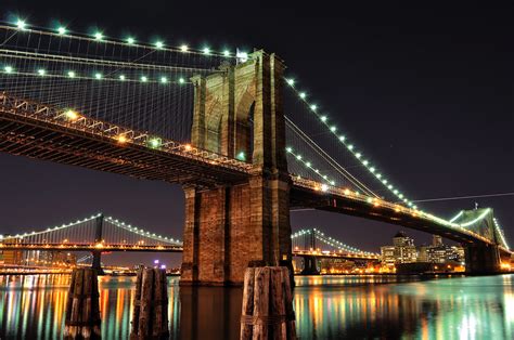 Brooklyn Bridge at Night, NYC | A third image from my walk a… | Flickr