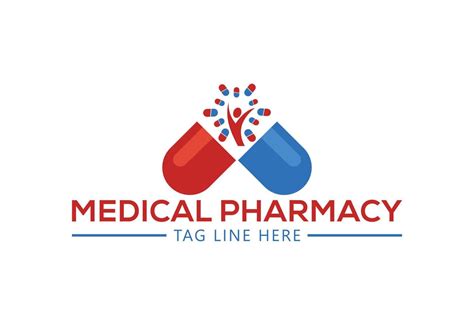 Creative Medical pharmacy logo design, Vector design concept 17347817 ...