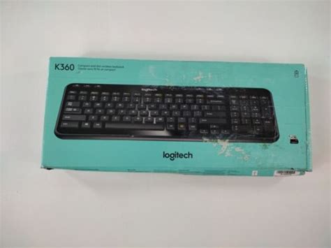 Logitech K360 Compact and Thin Wireless Keyboard