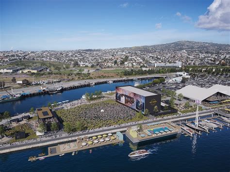 PORT SOUNDS: An artist rendering of the proposed 6,200-seat waterfront amphitheater. (photo ...