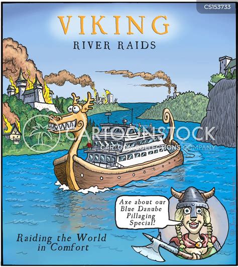 Viking Raids Cartoons and Comics - funny pictures from CartoonStock