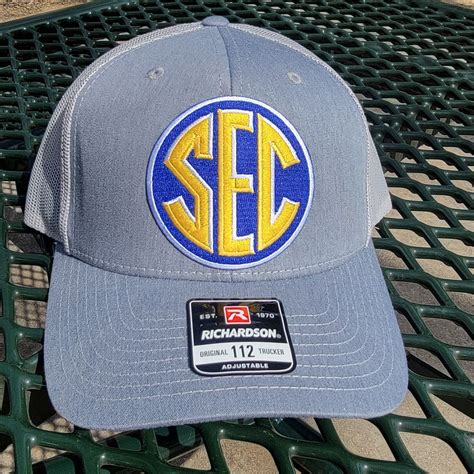 SEC Southeastern Conference Hat Richardson 112 - Etsy