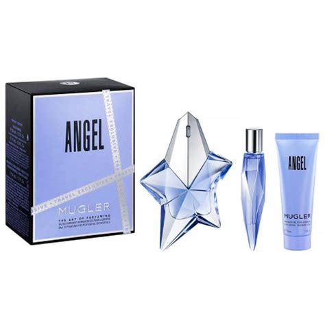 Angel 3 Piece Gift Set With 1.7 Oz EDP + 0.33 Oz Mini + 1.7 Oz Body Lotion