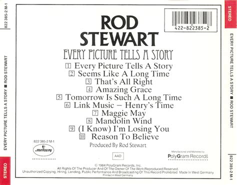 The First Pressing CD Collection: Rod Stewart - Every Picture Tells a Story