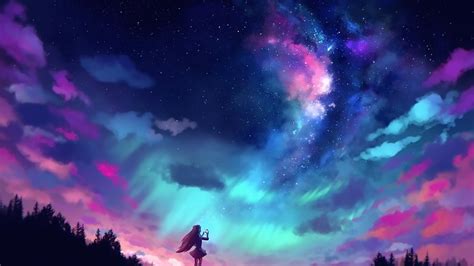 Anime Sky Wallpaper 4k - 2560x1440 Wallpaper - teahub.io