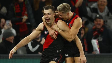 AFL news 2022: Sam Draper goal of the year video, Essendon vs Gold Coast score | Herald Sun