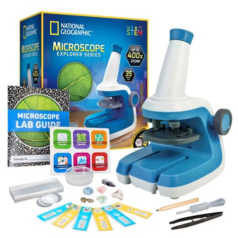 NATIONAL GEOGRAPHIC Microscope for Kids - STEM Kit - Walmart.com