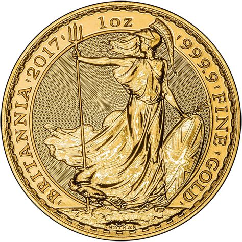 2017 Gold Britannia 1 oz Bullion Coin | Chard - £1,560.44