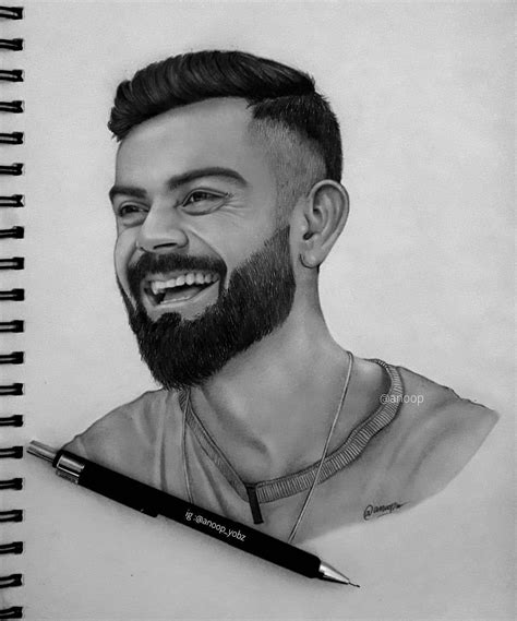 38+ easy pencil sketch virat kohli drawing - CieronHaybe