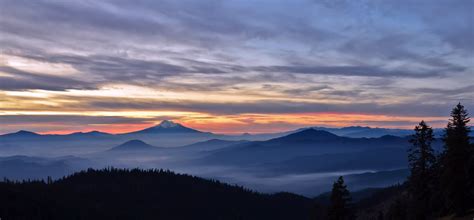 Sunrise behind Mt. Shasta « Ashland Daily Photo